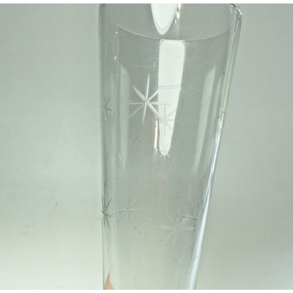 5 Vintage MCM Atomic Schnapps Cordial Glasses Star Dust C G Quartzex Crystal 50s - Picture 5 of 5